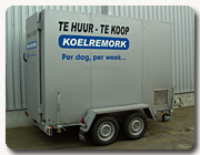 Koel- en vriesaanhangwagen